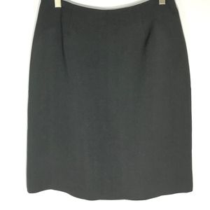 Geoffrey Beene Black Pencil Skirt sz 8